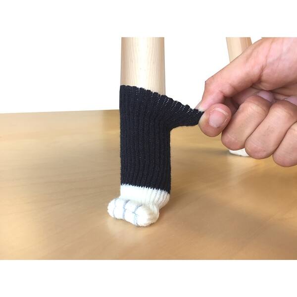 Shop Clever Idiots Cat Paw Furniture Leg Socks Floor Protectors