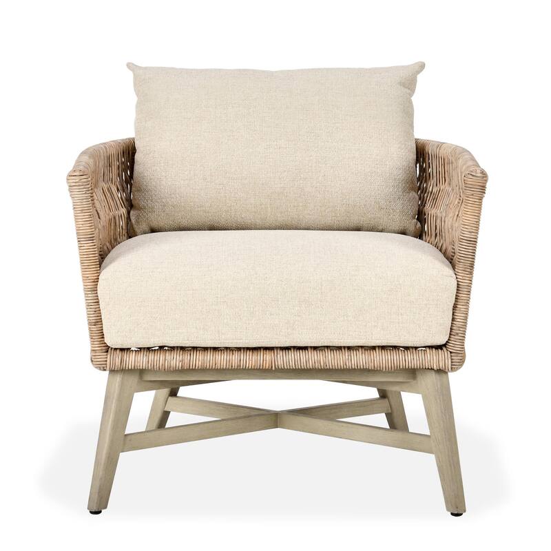Classic Home Collins Outdoor Solid Wood Accent Chair
