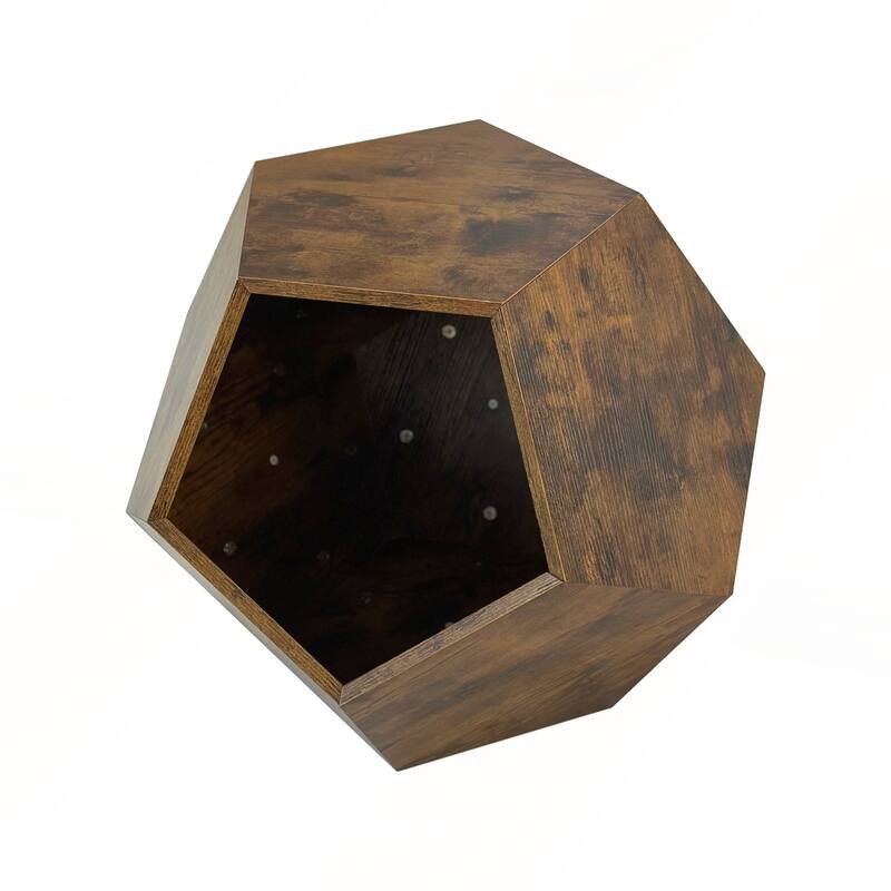 25.98in Stylish MDF Cat Kennel Side Table