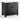 Weatherproof Stainless Steel Grill Cart, BBQ Prep Island with Cabinet, Lockable Wheels, Black