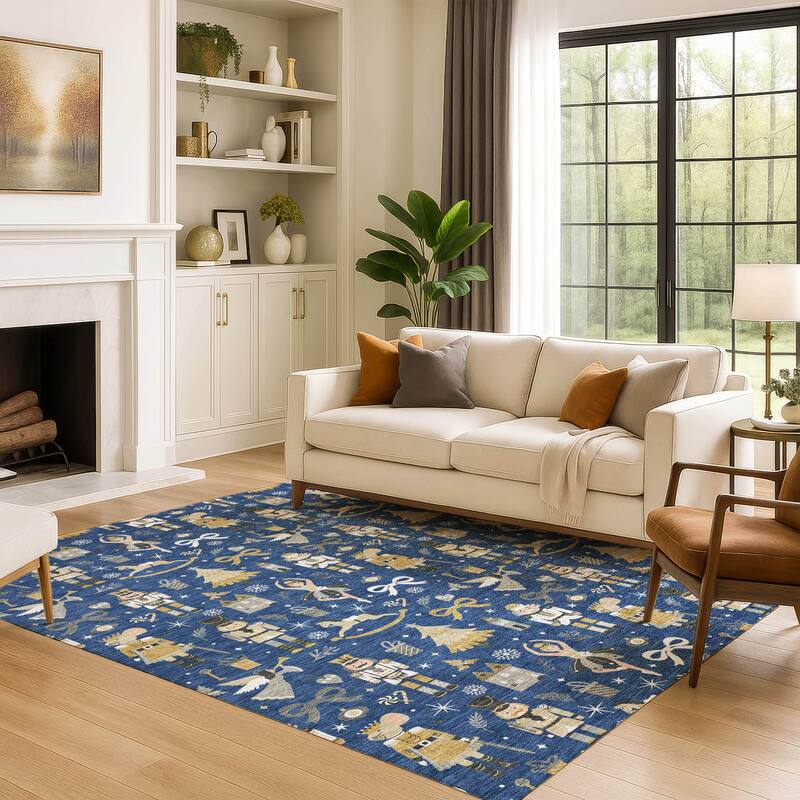 Premium Washable Super Soft Winter Story Mayfield Rug