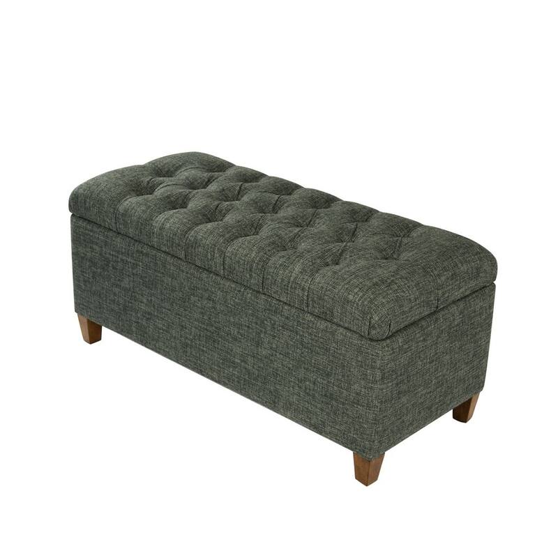 Porch & Den Charenton Tufted Storage Bench