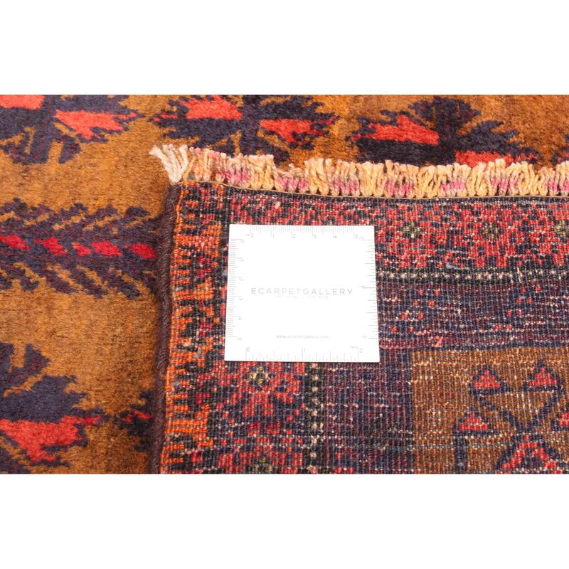 ECARPETGALLERY Hand-knotted Teimani Light Brown Wool Rug - 2'9 x 4'0