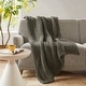 preview thumbnail 38 of 93, Madison Park Hand Made Chunky Double Knit Throw Blanket