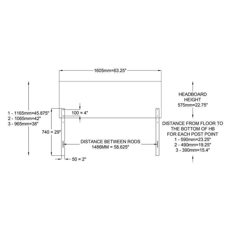 Emile Modern &Contemporary Velvet Upholstered Wood Headboard-Navy Blue