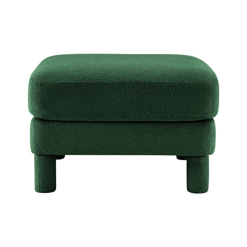 Minimalist Ottoman - Green