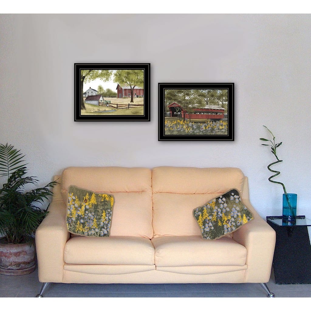 TrendyDecor4U Farmhouse "The Spring House" 2-Piece Vignette by Billy Jacobs