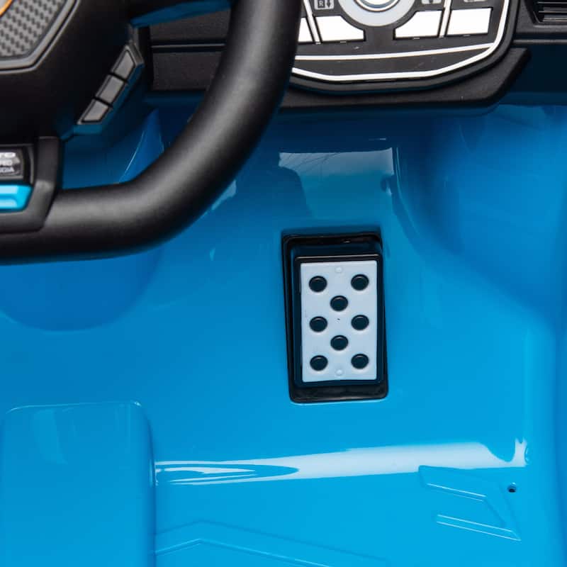 Licensed Lamborghini Ride-On Car for Kids with Bluetooth, Drifting, and LED Lights