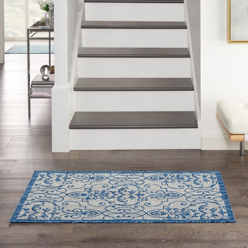 Nourison Garden Party Trellis Indoor/Outdoor Area Rug