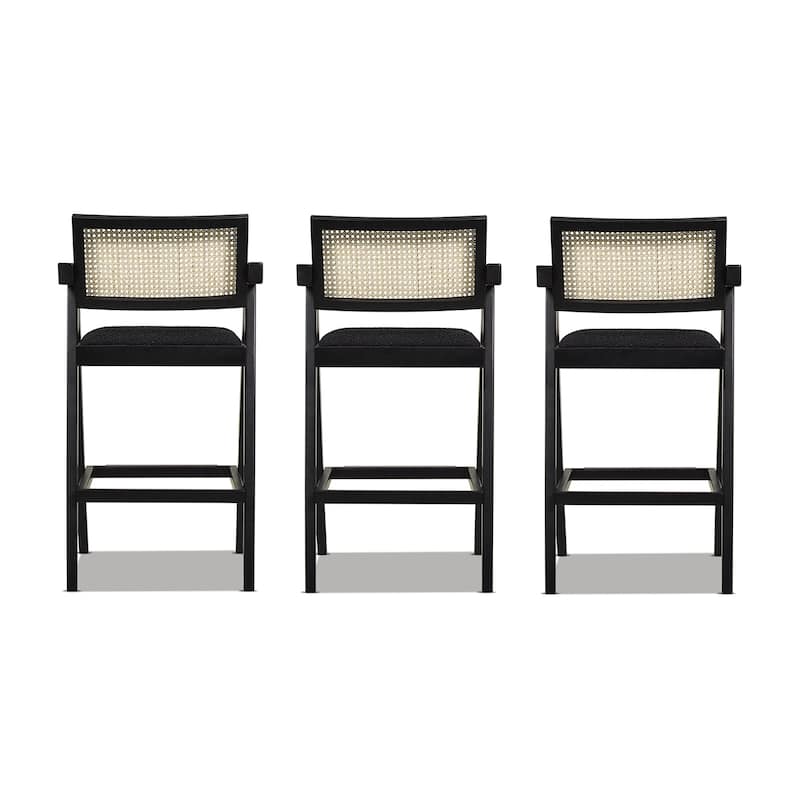 Jennifer Taylor Home Milan Bar Stool (Set of 3)