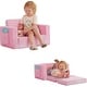 preview thumbnail 7 of 10, Dream On Me Nestle Kids Sofa - Solo Pink