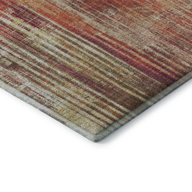 Premium Washable Super Soft Ombre Stripes Mayfield Rug