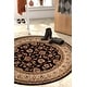 preview thumbnail 7 of 9, Well Woven Oriental Traditional Round Area Rug