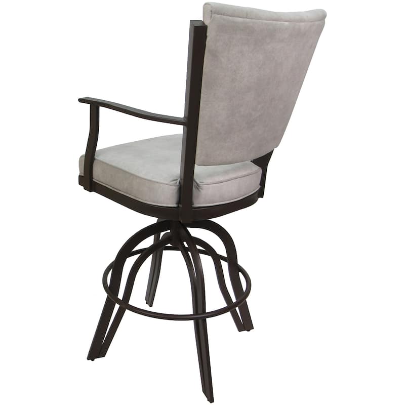 Montana Tan Swivel Tilt Metal 30" or Counter 26" Bar Stool