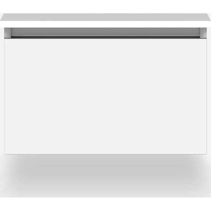 Robern VM24H2D18PS Cartesian 24" Single Wall Mounted Vanity Cabinet - White