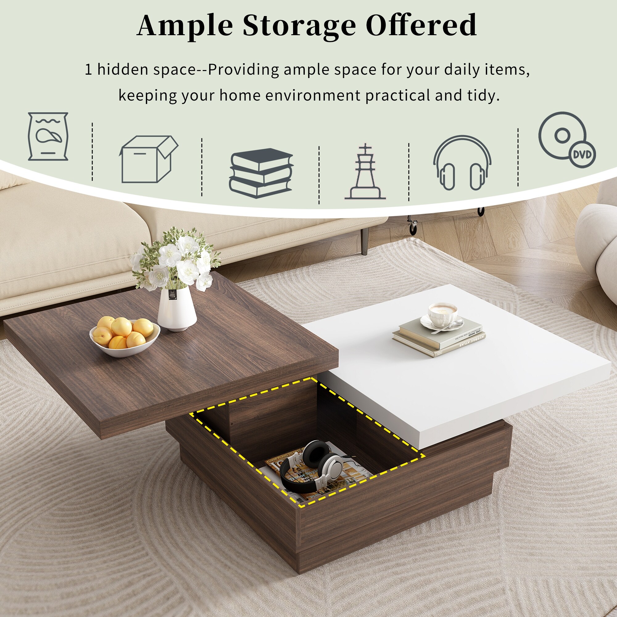 Rotatable-Top-Coffee-Table,-