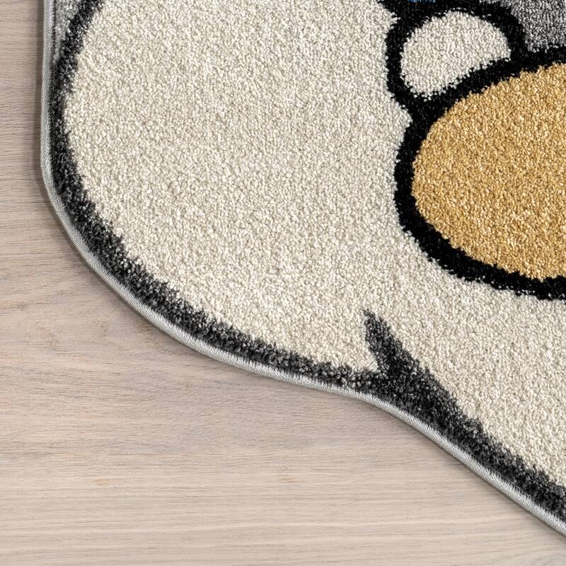 Nuloom Ryder Sleeping Bear Kids Area Rug