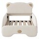 preview thumbnail 13 of 11, Twin XL Size Upholstered Stretchable Vaulted Sofa Bed