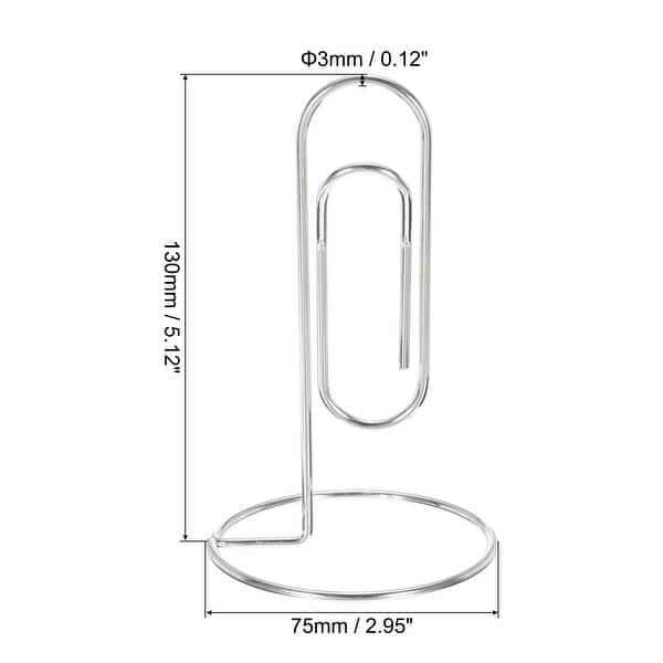 1PC Memo Clip Holders Stand With Alligator Clasp Pictures Card Paper Note Clip For Home Office Use F19E