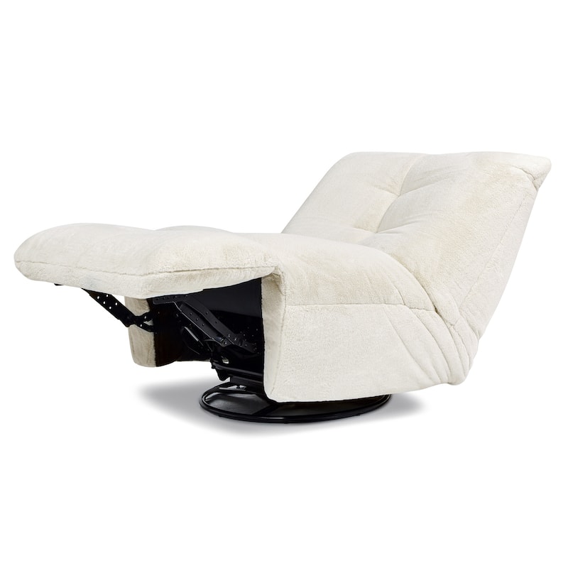 Rearden 35.5" Swivel Glider Manual Recliner Gaming Lounge Chair