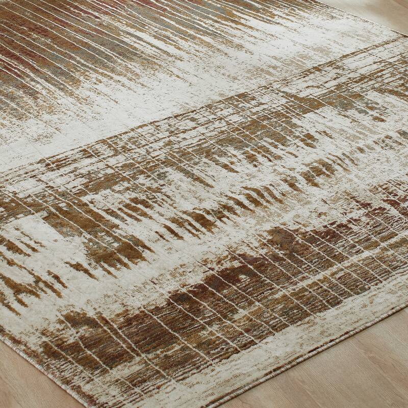 Radiant Horizon Abstract Area Rug