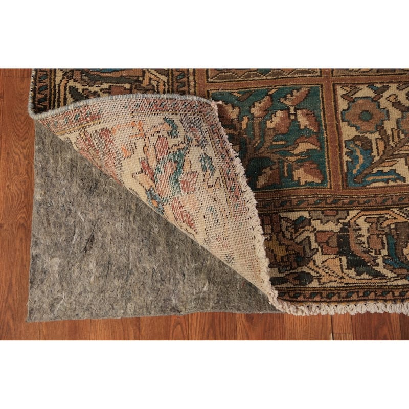 Garden Design Bakhtiari Persian Area Rug Hand-Knotted Wool Carpet - 5'3"x 10'5"