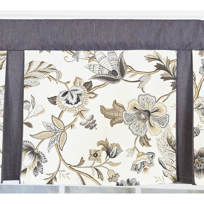 RLF Home Zanzibar Pleated Valance