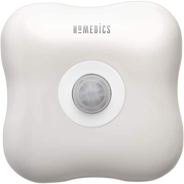 slide 2 of 7, Homedics TotalClean Personal Filterless UV-C Plug-In Air Sanitizer and Purifier. Built-In Night-Light, Auto-On Motion White