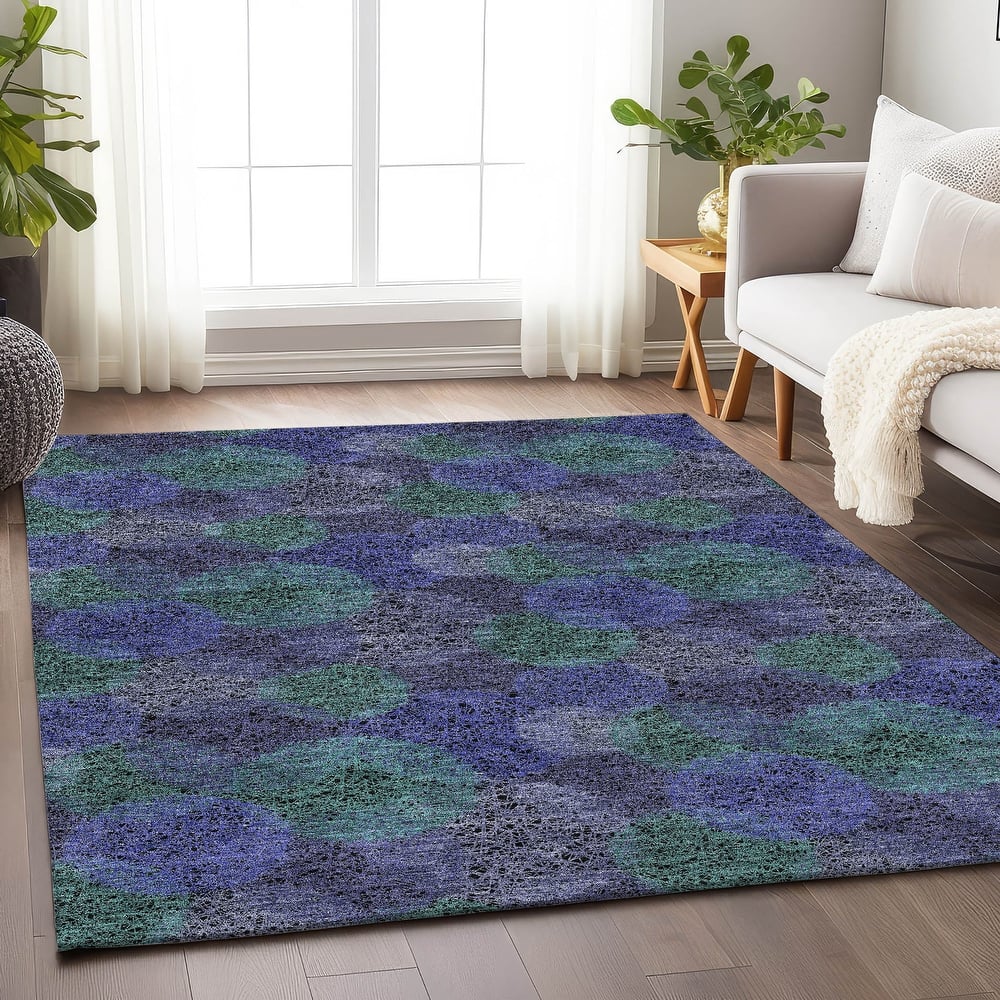 Premium Washable Super Soft Modern Sphere Mayfield Rug