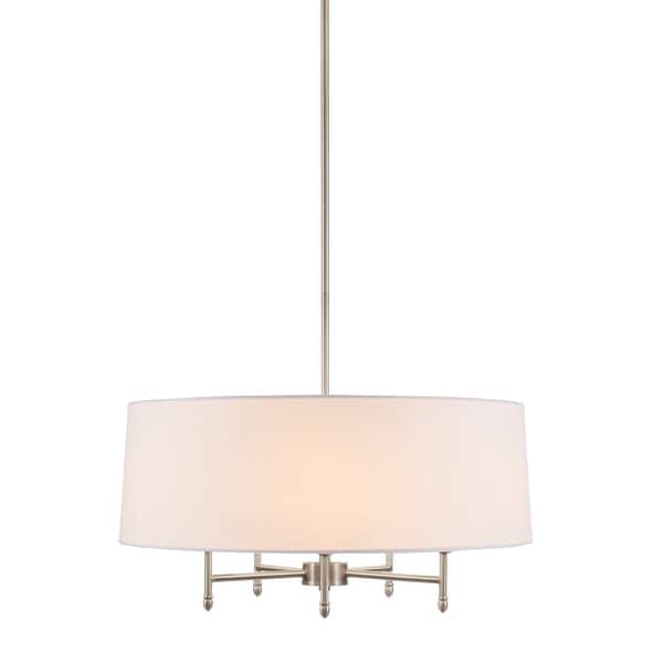 Presidio 5 light drum chandelier top