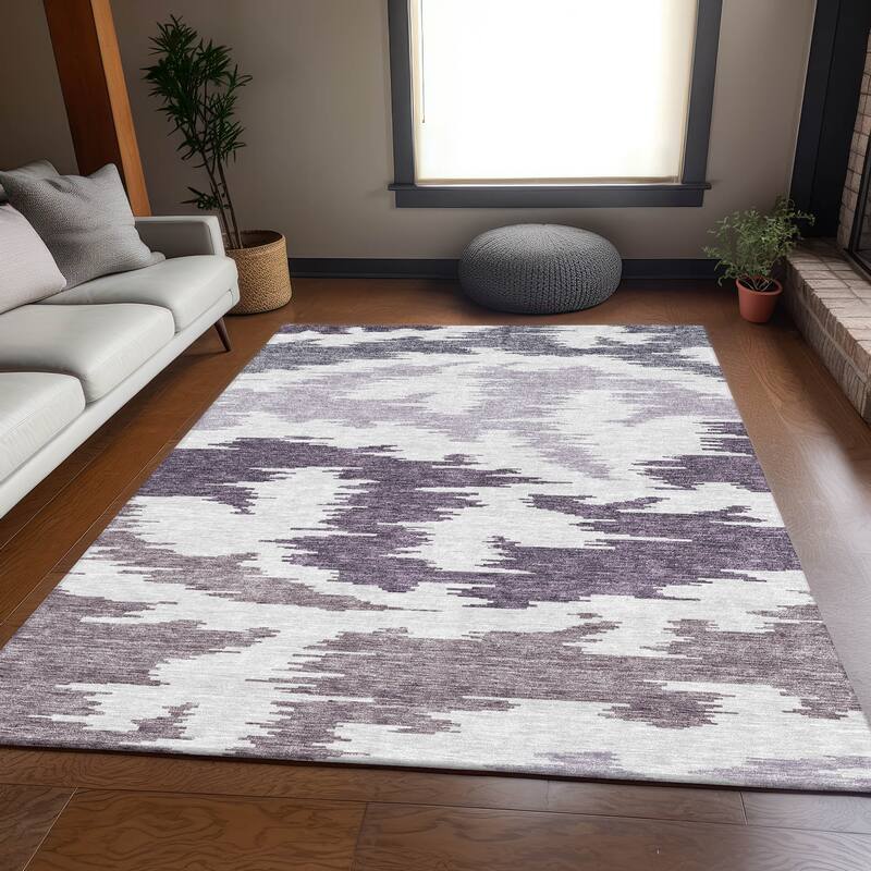 Machine Washable Indoor/ Outdoor Chantille Global Boho Rug