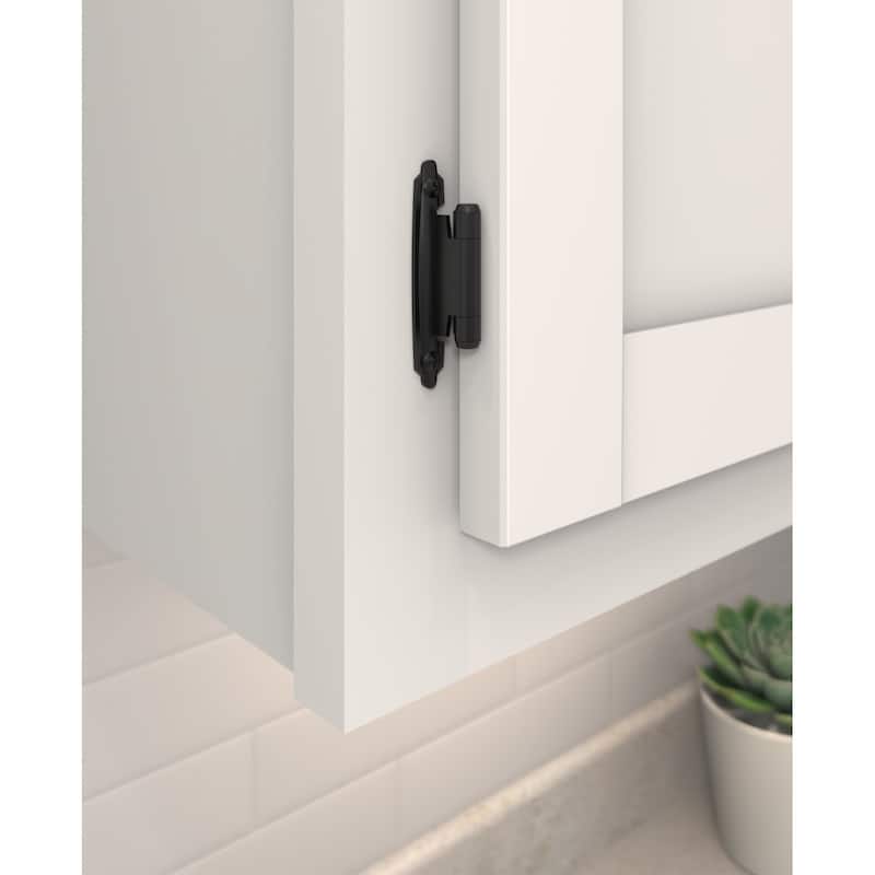 Amerock BP3429 Functional Hardware Variable Overlay Surface Mount - Golden Champagne