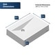 preview thumbnail 5 of 8, Karran Envy Quartz 24.5 inch Bathroom Vessel Sink