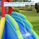 preview thumbnail 7 of 8, Costway Inflatable Bounce House Water Splash Pool Dual Slide Climbing