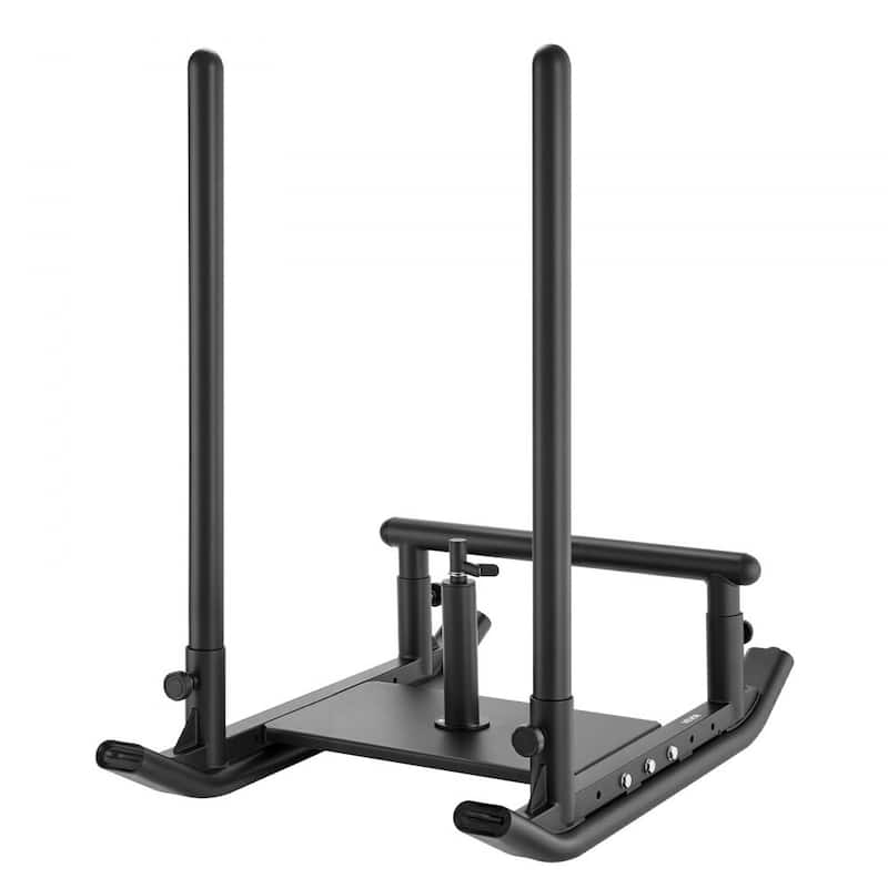 Steel Speed Training Sled with Adjustable Harness and Shoulder Straps for Strength Workouts - 40.6” x 26” x 40.9”