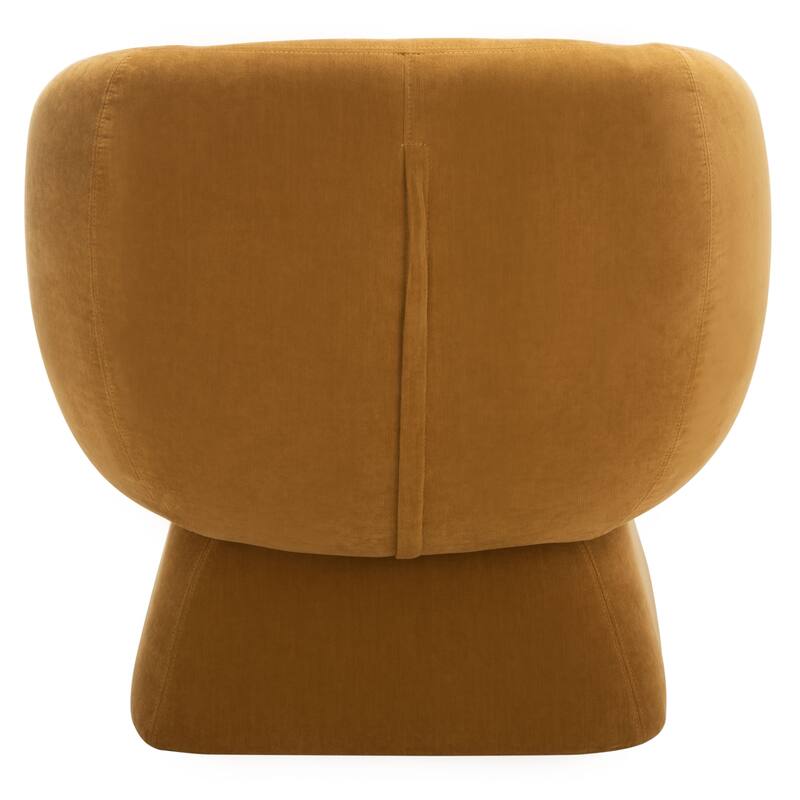 SAFAVIEH Couture Arbenora Modern Accent Chair - 30.7" W x 29.9" L x 30.3" H - 31Wx30Dx30H - Mustard