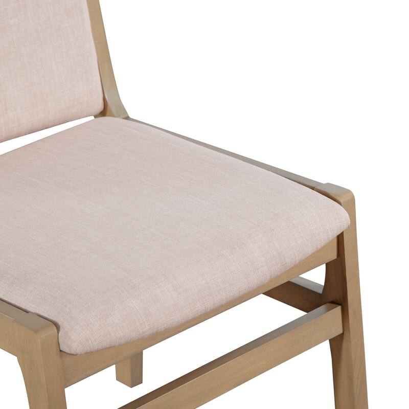 Christopher Knight Home - Rustic Extendable Dining Set with X-Frame Table and Upholstered Armless Dining Chairs