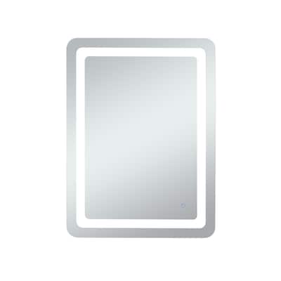 Indigo Home 27in x 36in soft edge LED mirror