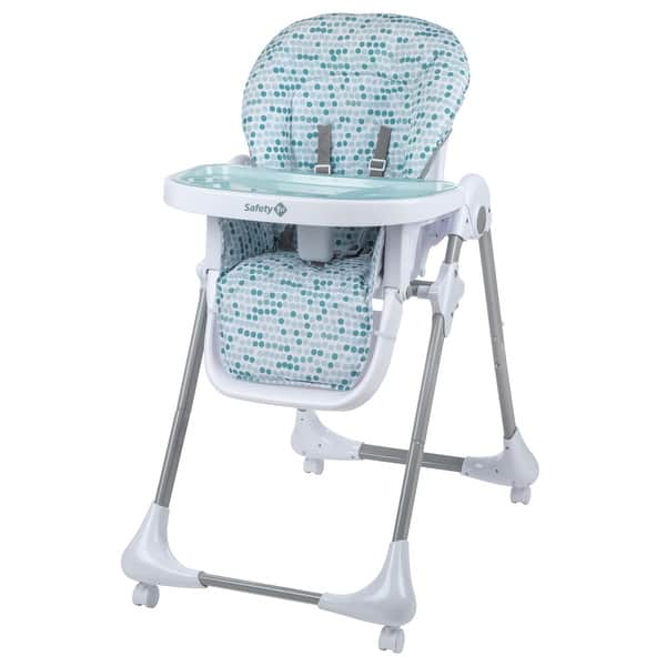 slide 2 of 7, Grow and Go 3-in-1 High Chair - Raindrop Blue/Green