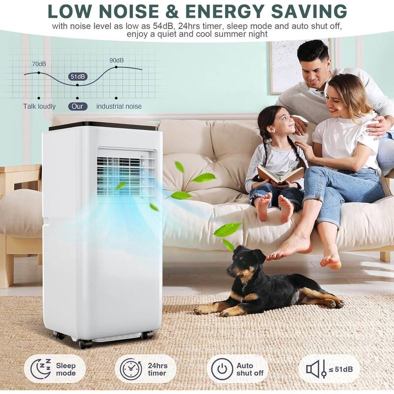 Portable Air Conditioners 14000BTU Air Cooler unidad de CA
