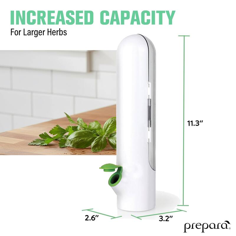 Prepara Set of 2 Herb Savor Fresh Herb Keeper
