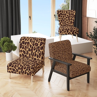 Leopard hot sale side chair