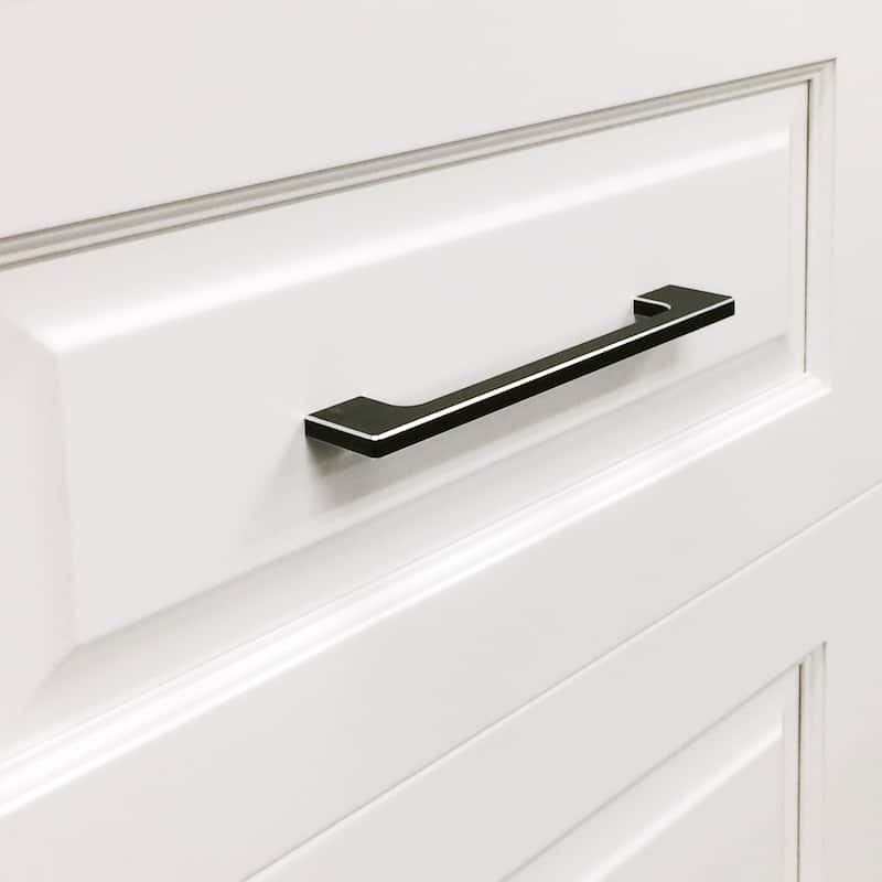 Dowell Series 3013 Handles (96mm/3.8" CTC), Black, 10 Pack - 3.8" - 96mm