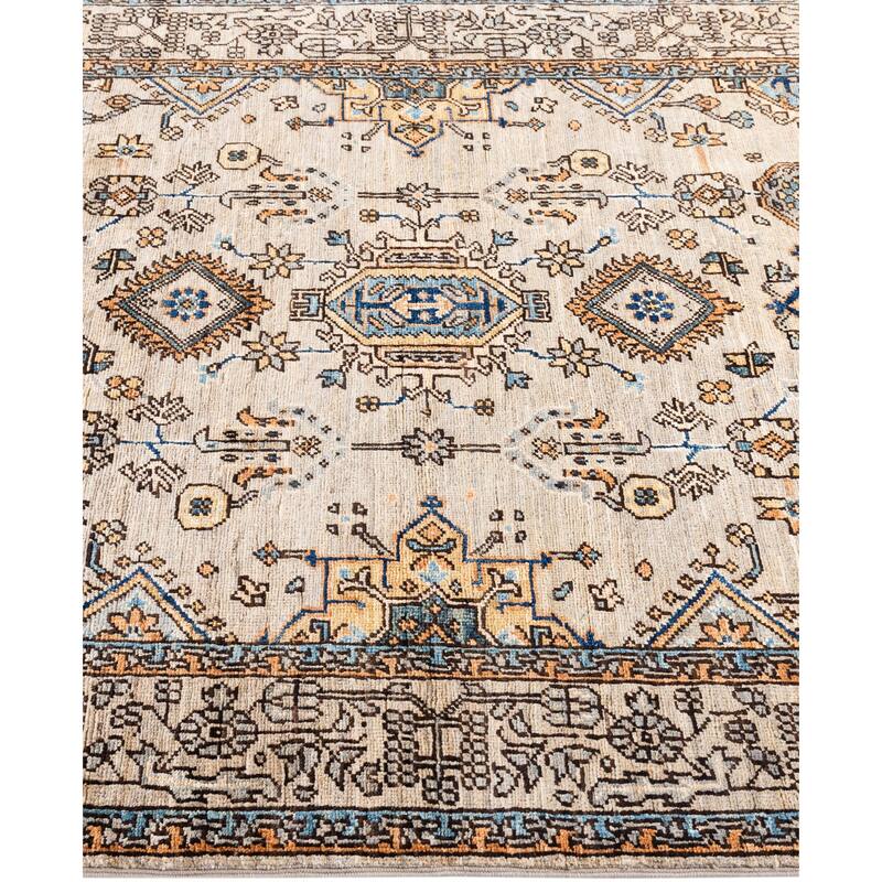 Serapi One-of-a-Kind Hand-Knotted Area Rug - Gray - 3' 11" x 6' 2"