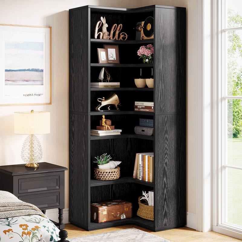 40 Pairs Tall Shoe Cabinet, 9 Tiers White Wooden Shoe Storage Rack for Closet, Entryway