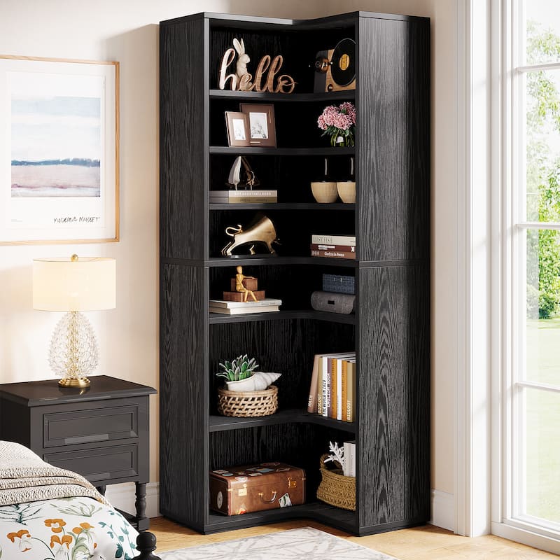 9-Tier Corner Shoe Rack for 40-45 Pairs of Shoes, Freestanding Shoe Cabinet