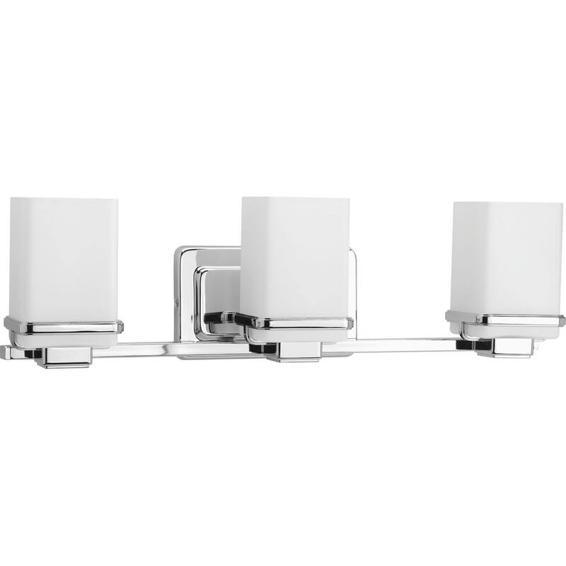 Metric Collection Three-Light Bath & Vanity - 6.5" x 22.125" x 5.25" - 6.5" x 22.125" x 5.25"