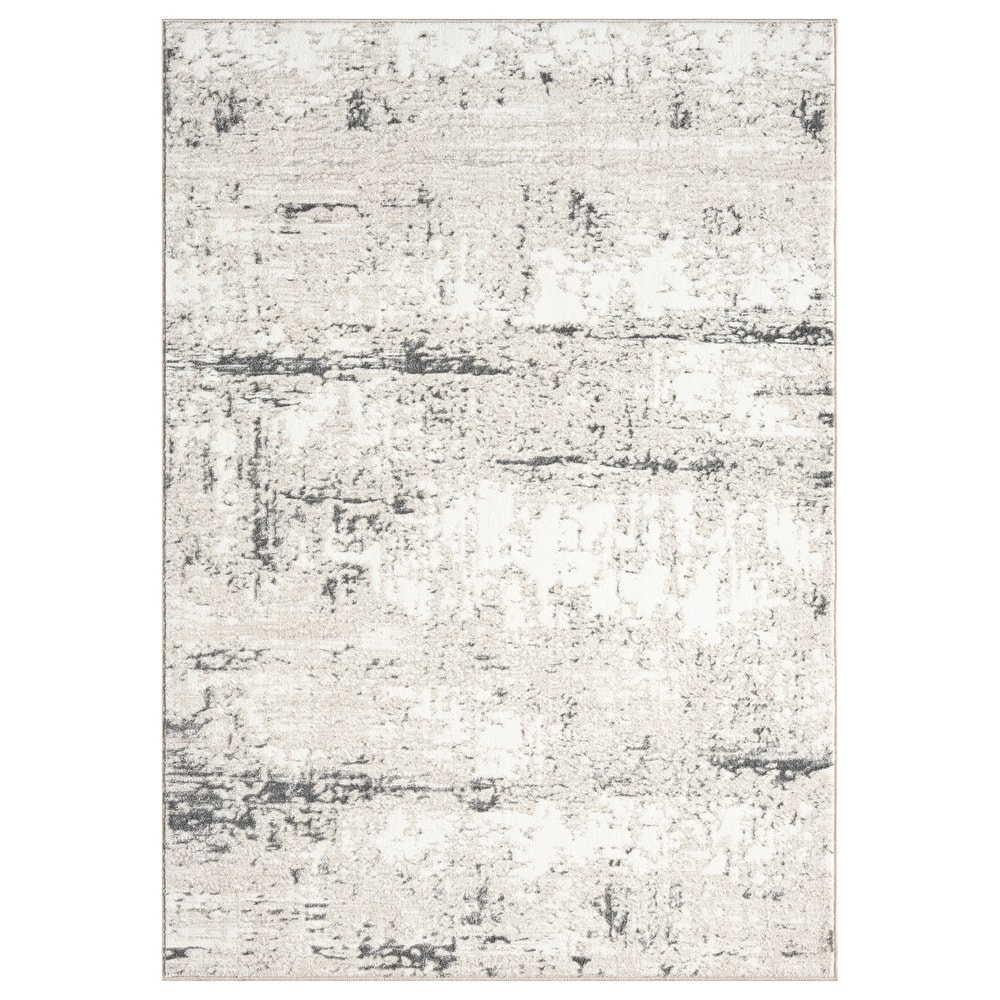 Sevita Modern Abstract Polyester Indoor Area Rug
