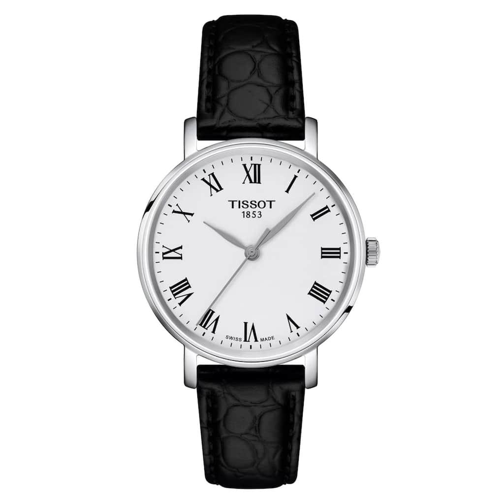 Tissot Women's T-Classic White Dial Watch - T1432101603300 - One Size