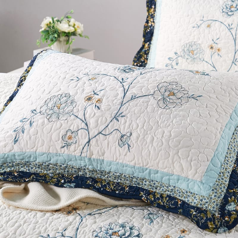 Serenta Dorset 3 Piece Bedspread Quilts Set
